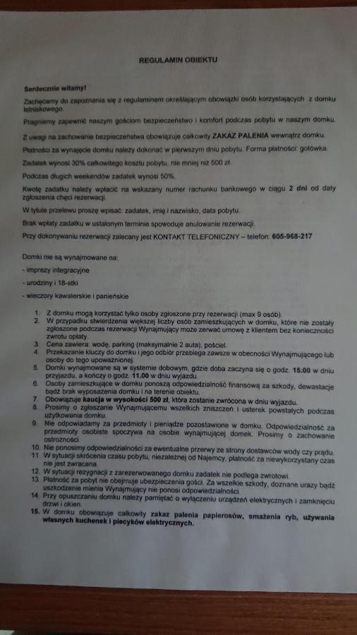 Domki Magnolia Krokowa Esterno foto